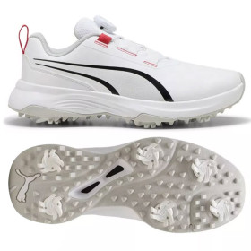 CHAUSSURES DE GOLF PUMA ENFANT PWRADAPT DISC BLANC