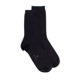 CHAUSSETTES DE GOLF DORE DORE FEMME SOFT COTON NOIR